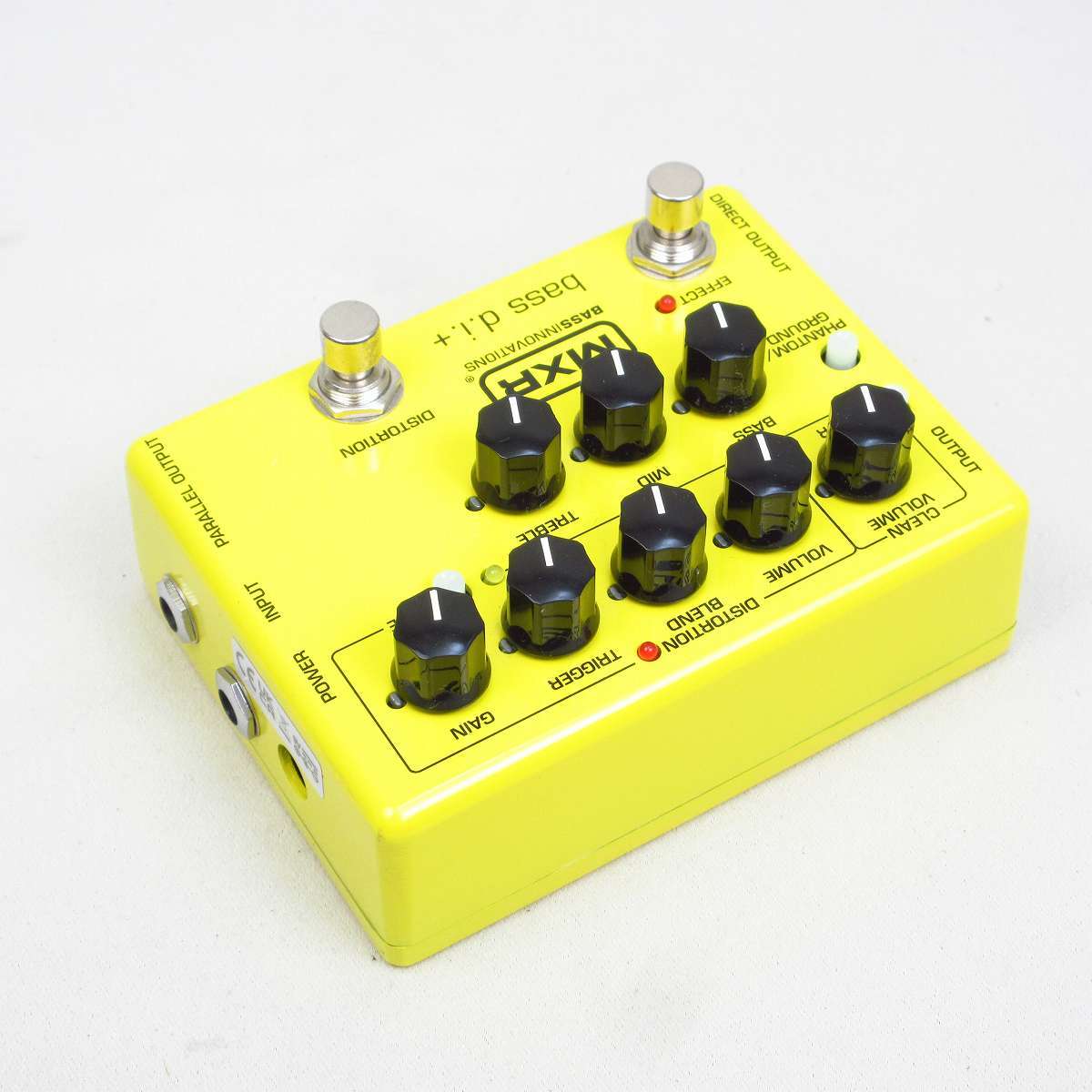 ベース MXR M80 bass d.i.+ yellow MXR M80 Special Edition Yellow Bass DI+ Pedal – Chicago Music Exchange