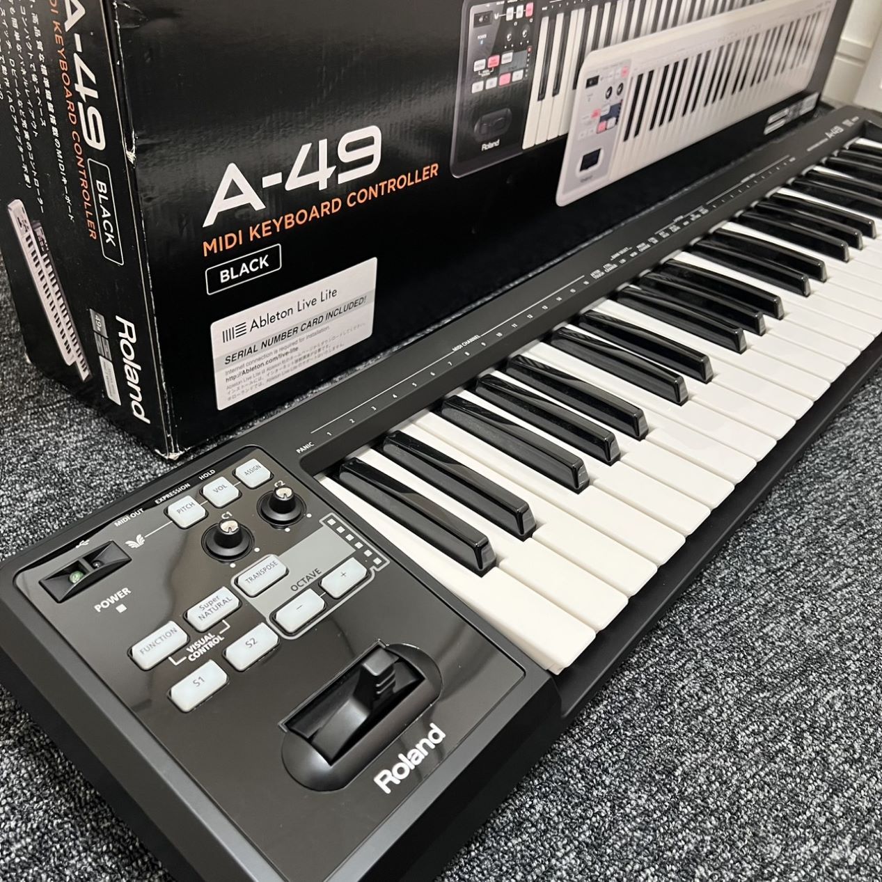 Roland A-49 BLACK 未展示品（中古）【楽器検索デジマート】