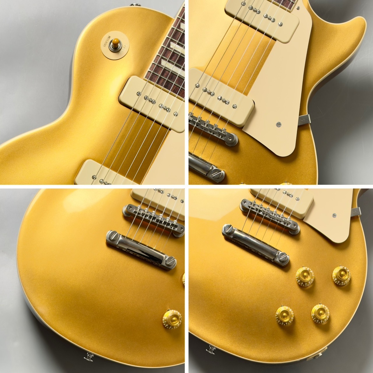 Gibson Les Paul Standard '50s P-90 Gold Top #222360034 【4.16kg