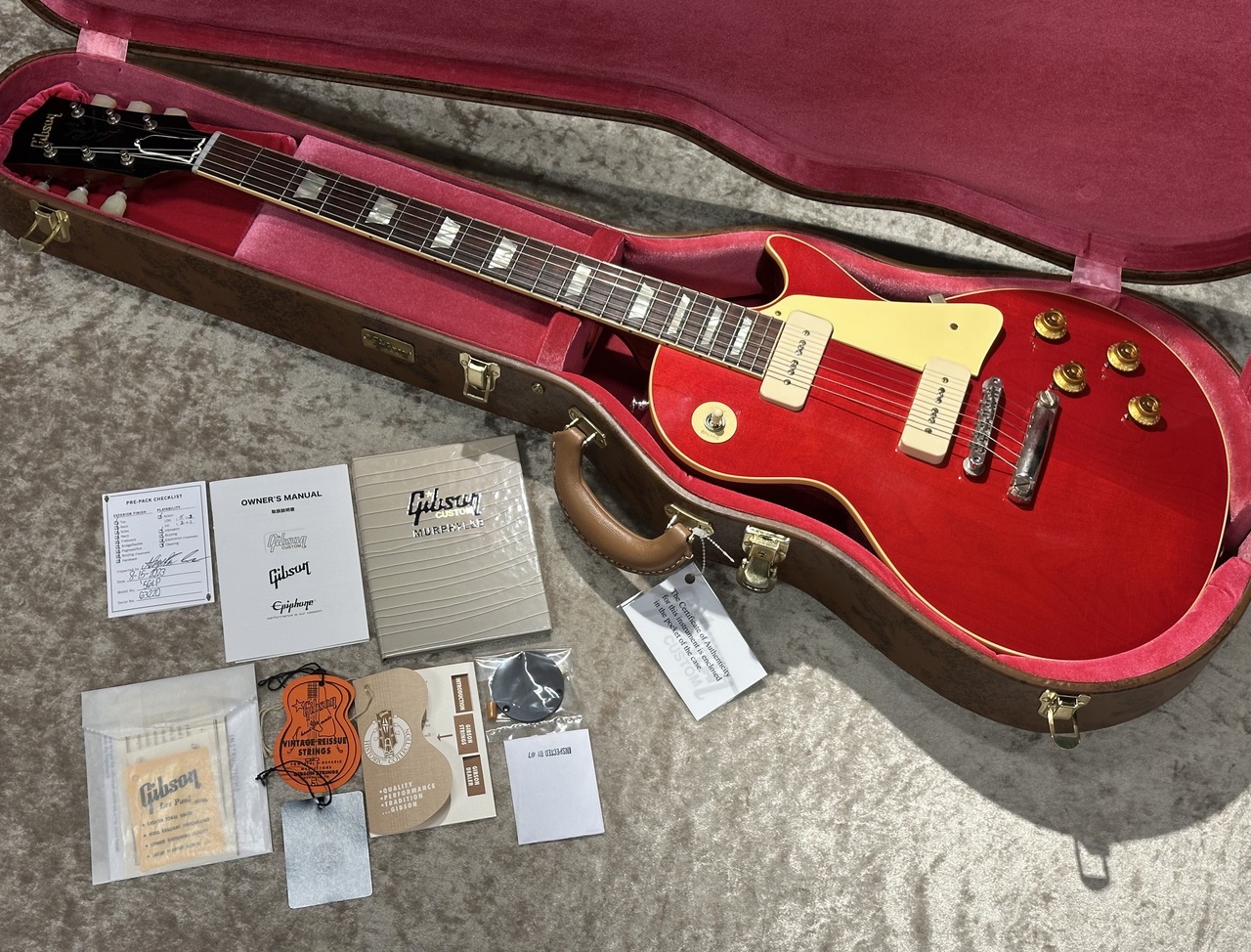 Gibson Custom Shop Murphy Lab 1956 Les Paul Standard Sweet Cherry