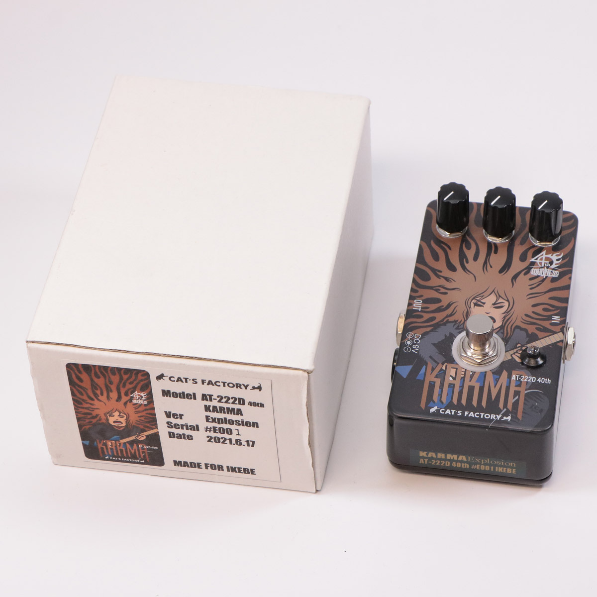 ギター CAT'S FACTORY AT-222D 40th KARMA CATS FACTORY AT-222D 40th Karma Explosion Loudness