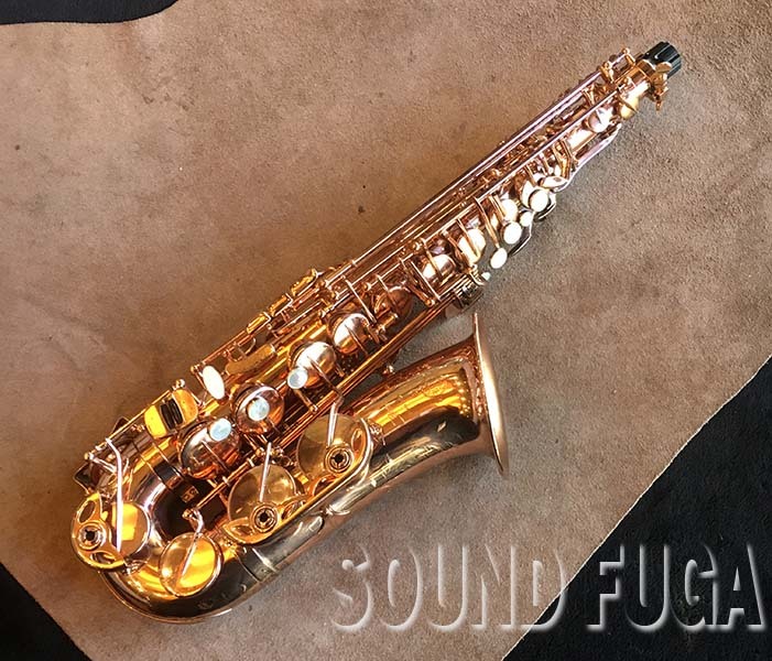 管楽器・吹奏楽器 Alto Saxophone H.SELMER SERIEIII GPT H. Selmer H.SELMER SERIE-III JUBILEE PGP ピンクゴールド アルト