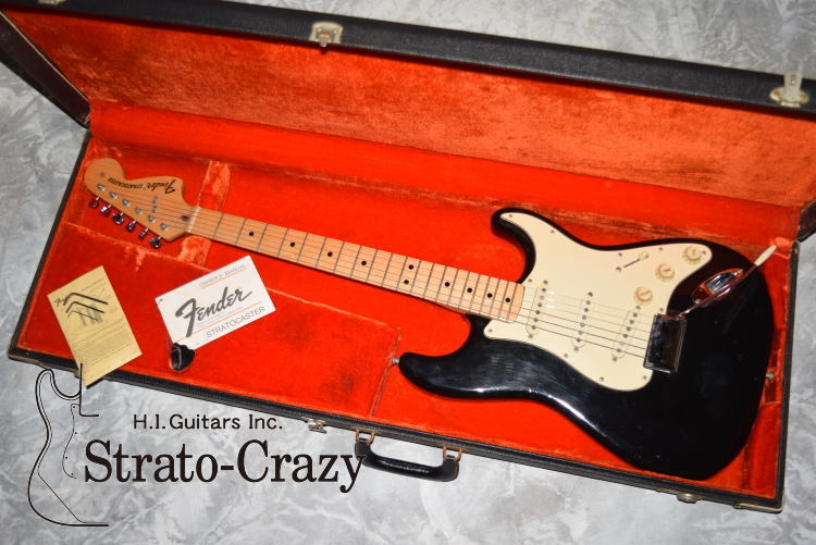 Fender Early '73 Stratocaster Black /Maple neck（ビンテージ
