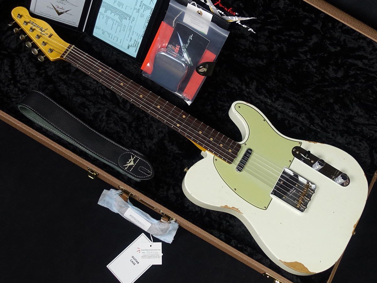 Fender Custom Shop Limited Edition 1961 Telecaster Relic Aged Olympic White （新品）【楽器検索デジマート】