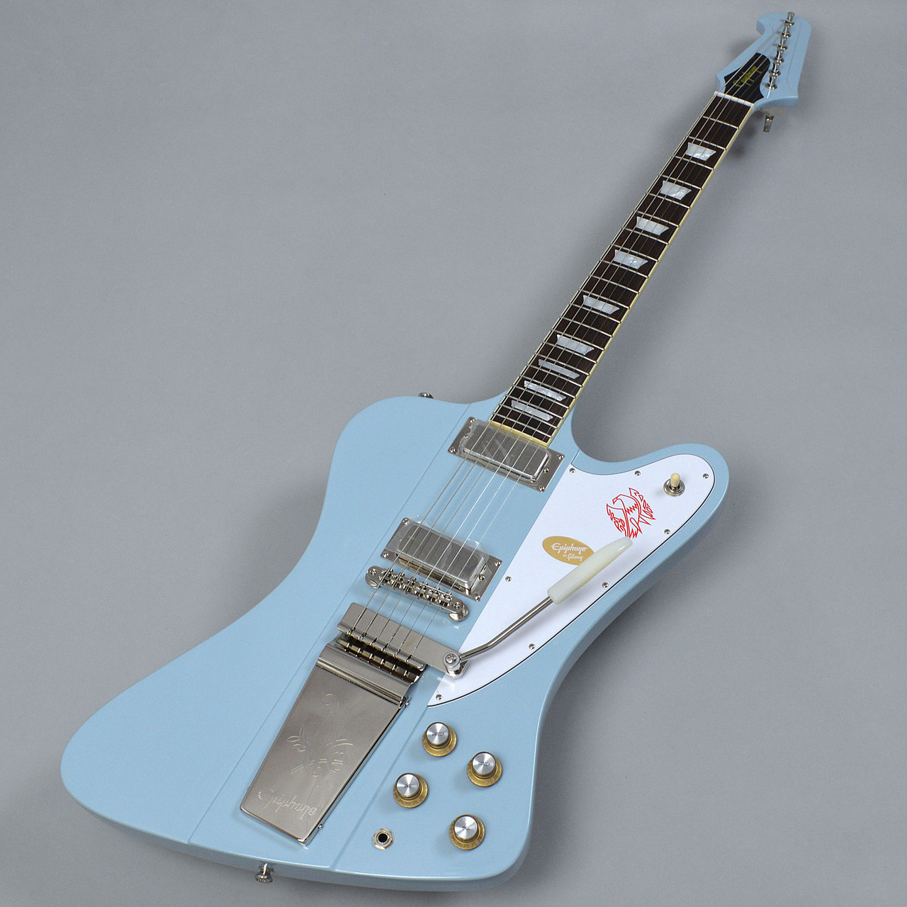 Epiphone 1963 Firebird V Frost Blue【現物画像】エレキギター