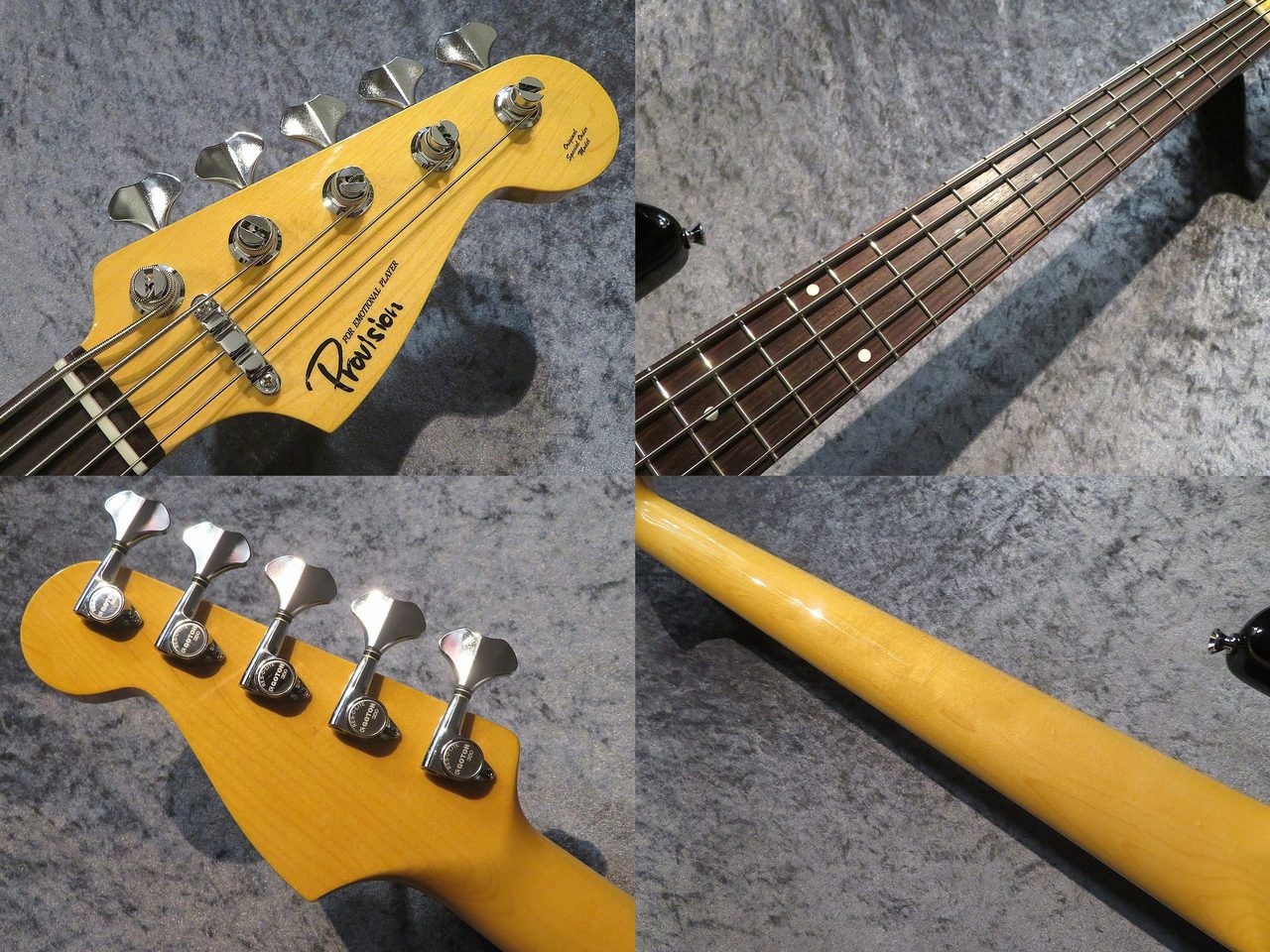 Provision VJB5 Deluxe -Black-【特注仕様】【5連ペグ】【軽量個体3.95