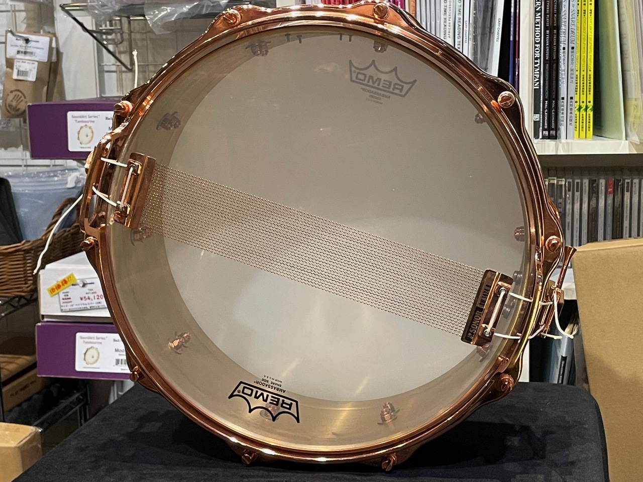 Sonor 【中古品】 EHD593EX Hilite Exclusive Bell Bronze Snare Drum