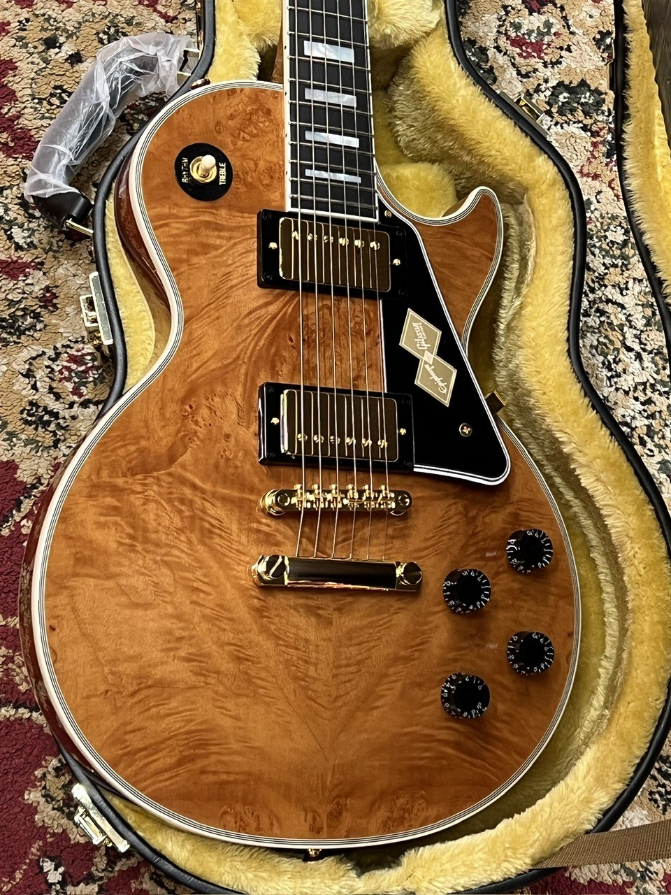 Epiphone Inspired by Gibson Custom【New】Les Paul Custom Burl