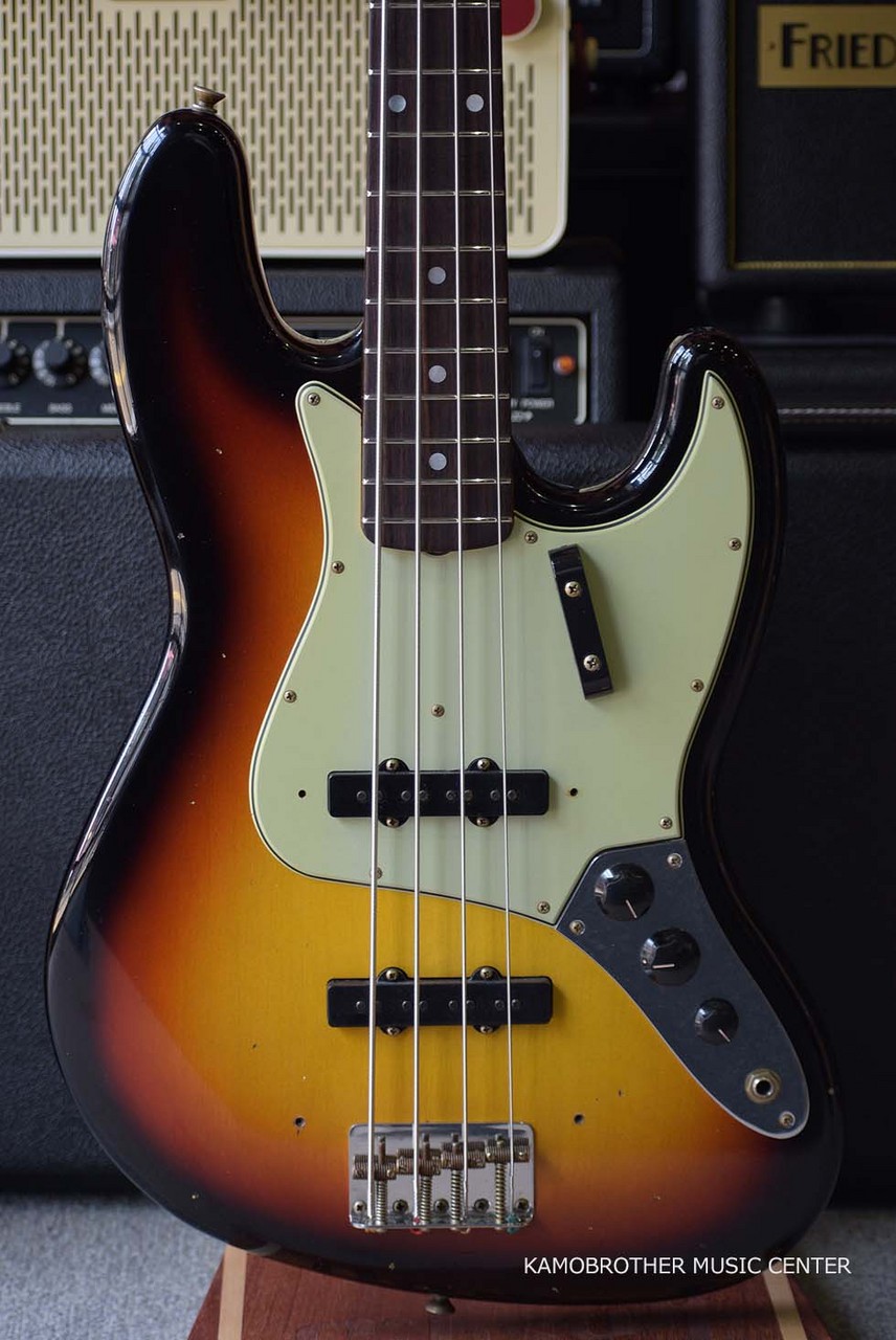 Fender Custom Shop 1965 Jazz Bass Journeyman Relic Faded 3-Color