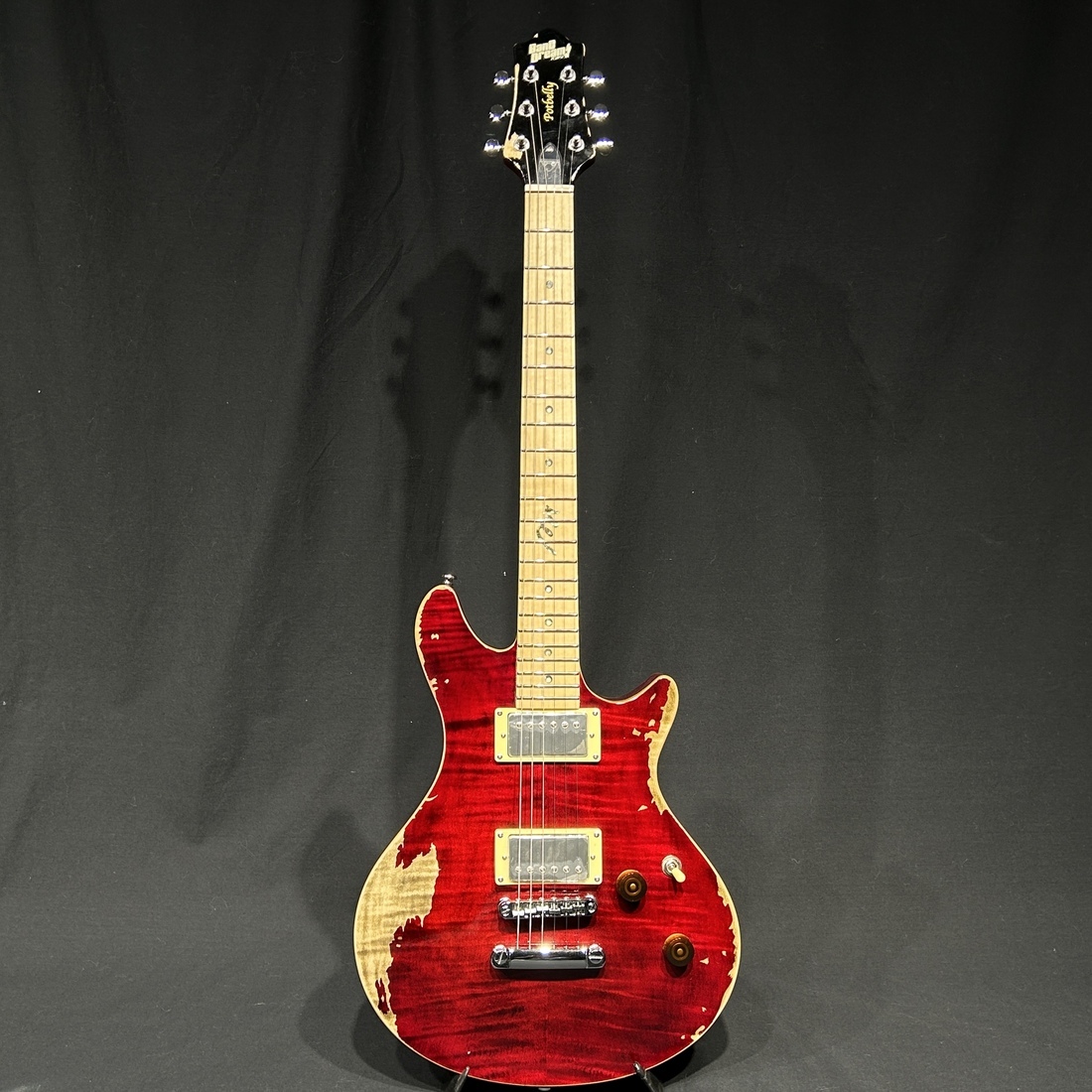BanG Dream! POTBELLY FM Rāna BanG Dream！ POTBELLY FM Rana Distressed See Thru Wine Red