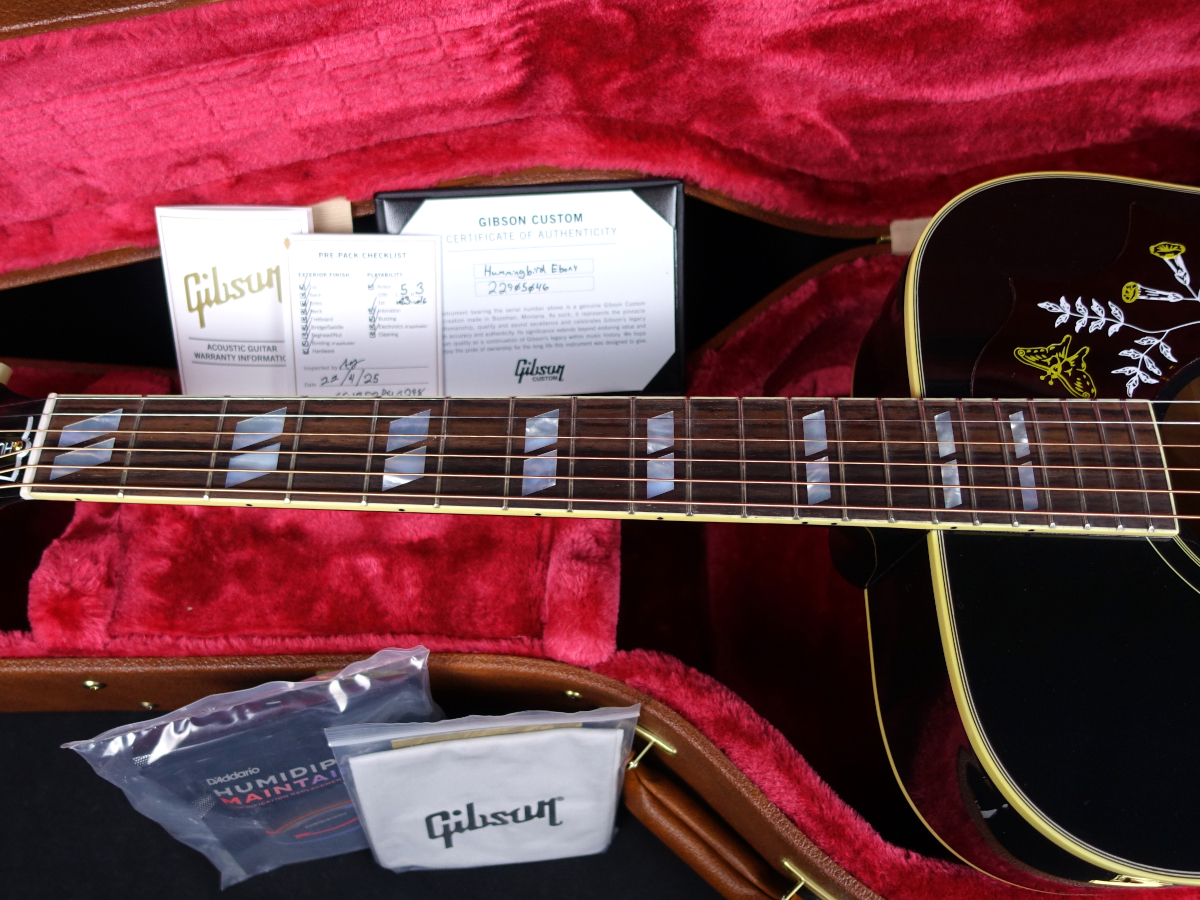 Gibson Hummingbird Original Ebony（新品）【楽器検索デジマート】