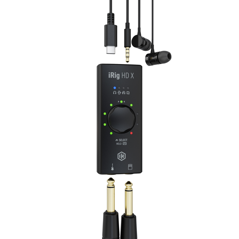 IK Multimedia アイケーマルチメディア iRig HD X ギター用モバイルデジタルインターフェイス  オーディオインターフェース（新品/送料無料）【楽器検索デジマート】