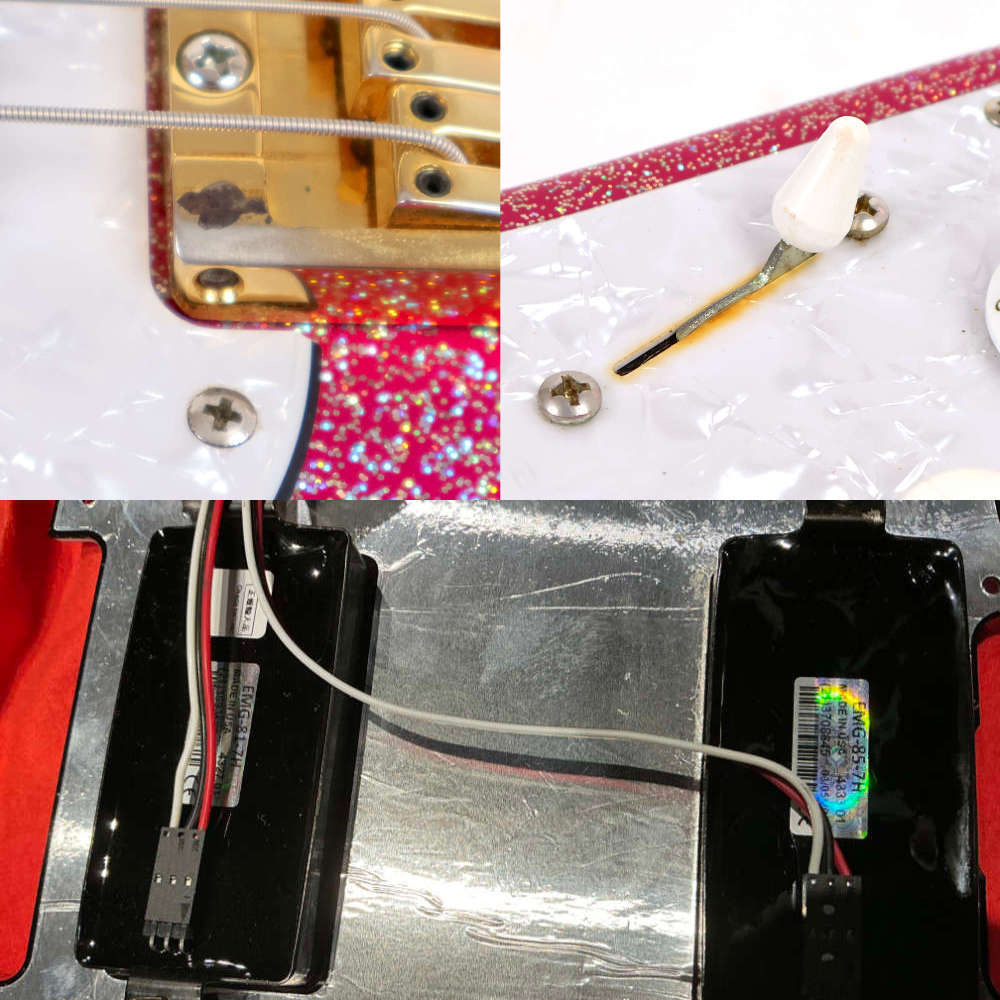 ESP 【中古】 エレキギター ESP SNAPPER-7 Ohmura Custom Twinkle Pink