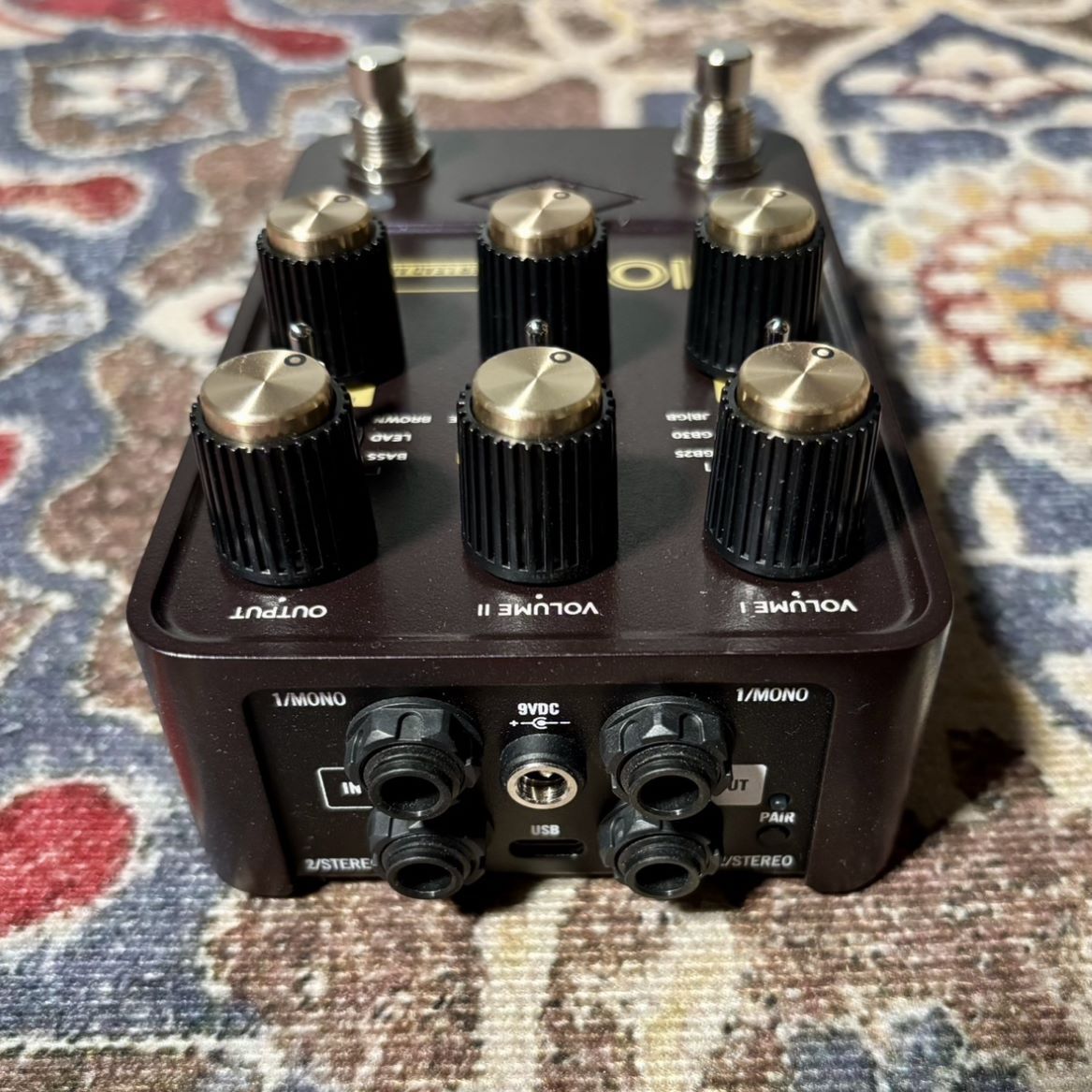 人気デザイナー Lion UAFX Audio Universal '68 コンパクト Amp Lead Super ギター