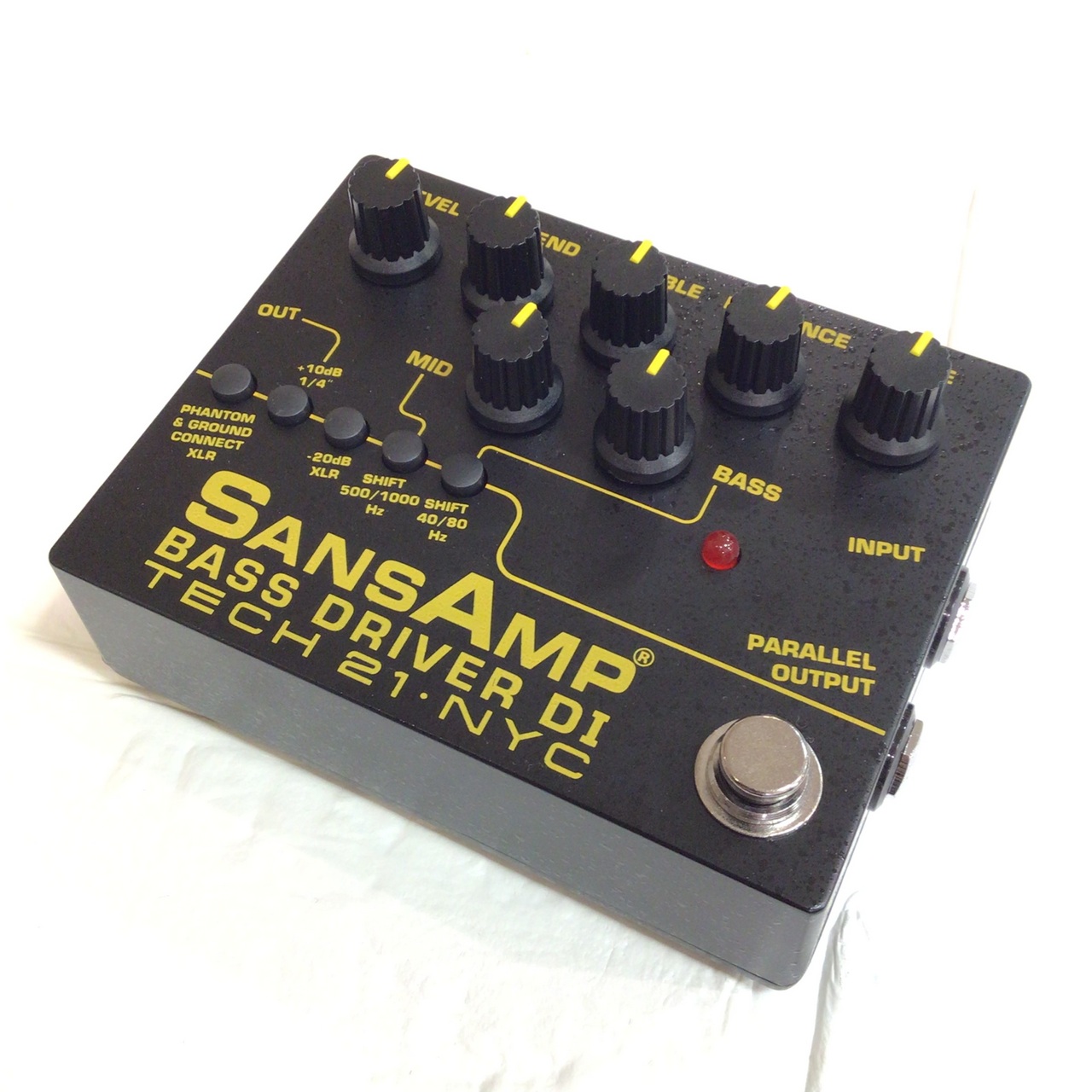 TECH21 SansAmp BASS DRIVER D.I. Ver.2【大定番ベースプリアンプ