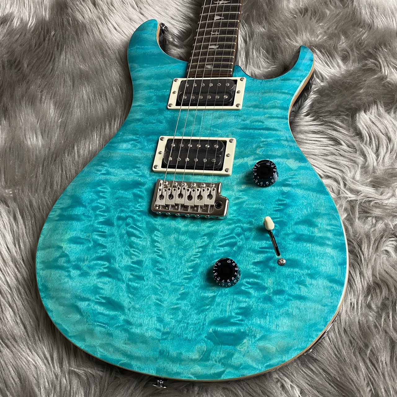 Paul Reed Smith(PRS) SE Custom 24 Quilt - SA - Sapphire【現物画像