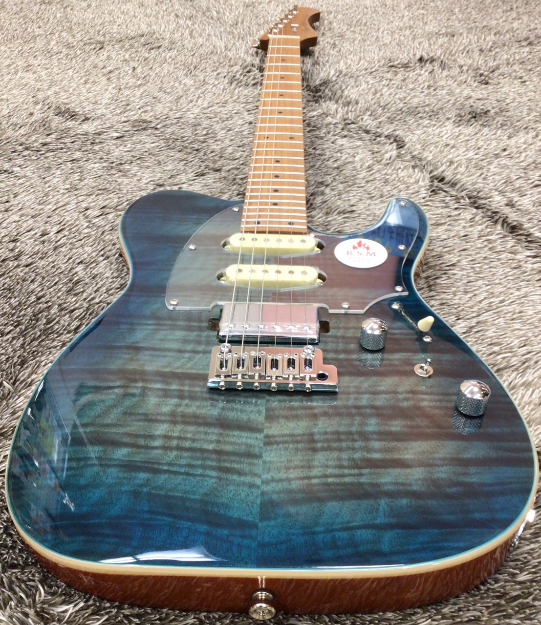 Bacchus TAC24AD-FMH RSM/M BLU-B【フレイムトップ!!】（新品特価/送料