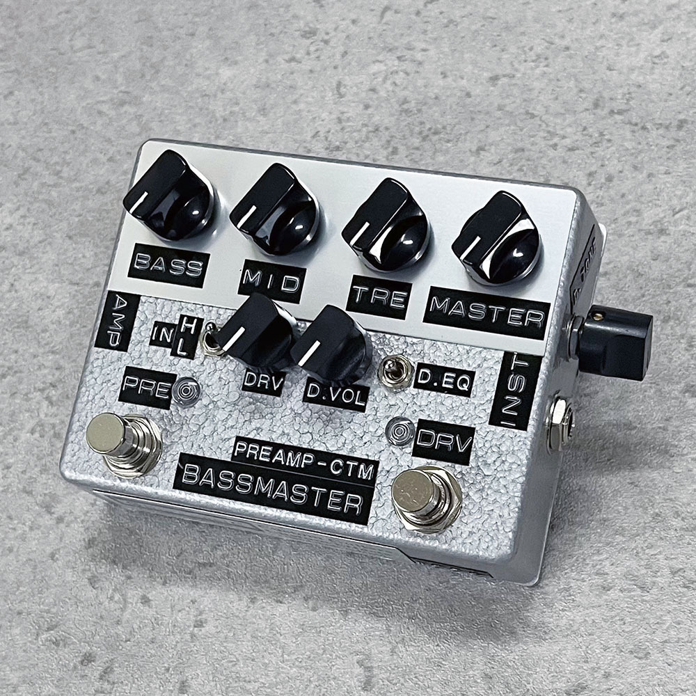 Shin's Music Bass Master Preamp w/ 2 Switch 【1点限りの大特価