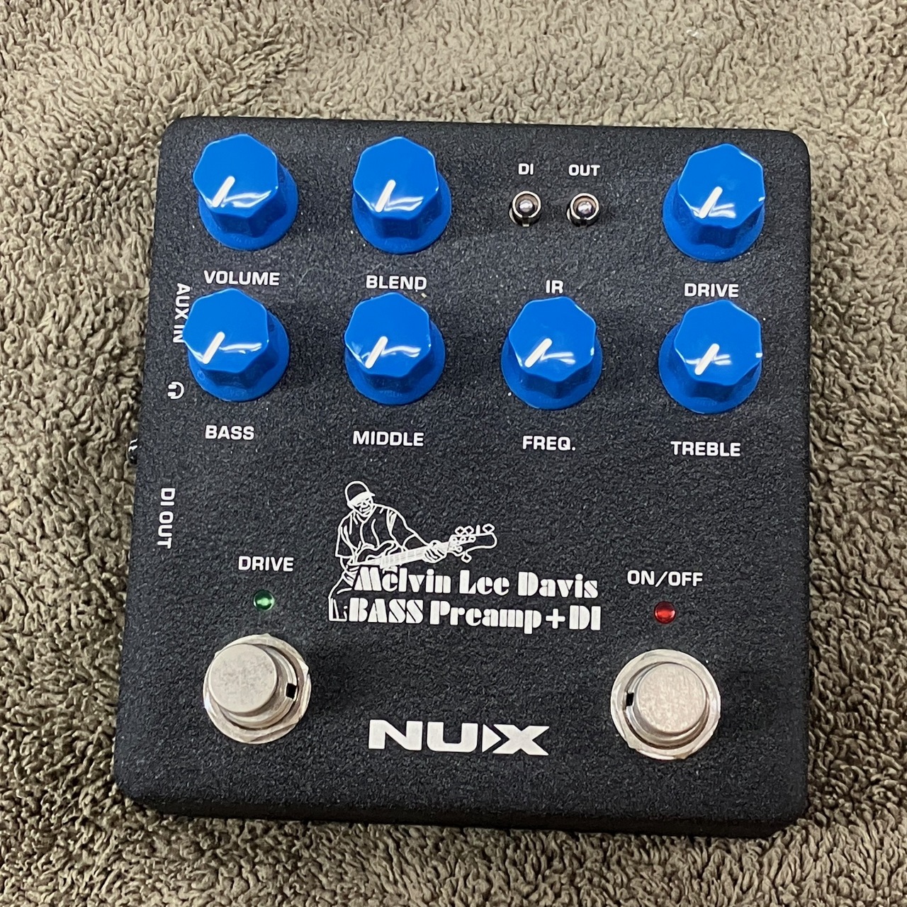 nux NBP-5 MLD Bass Preamp + DI（新品）【楽器検索デジマート】