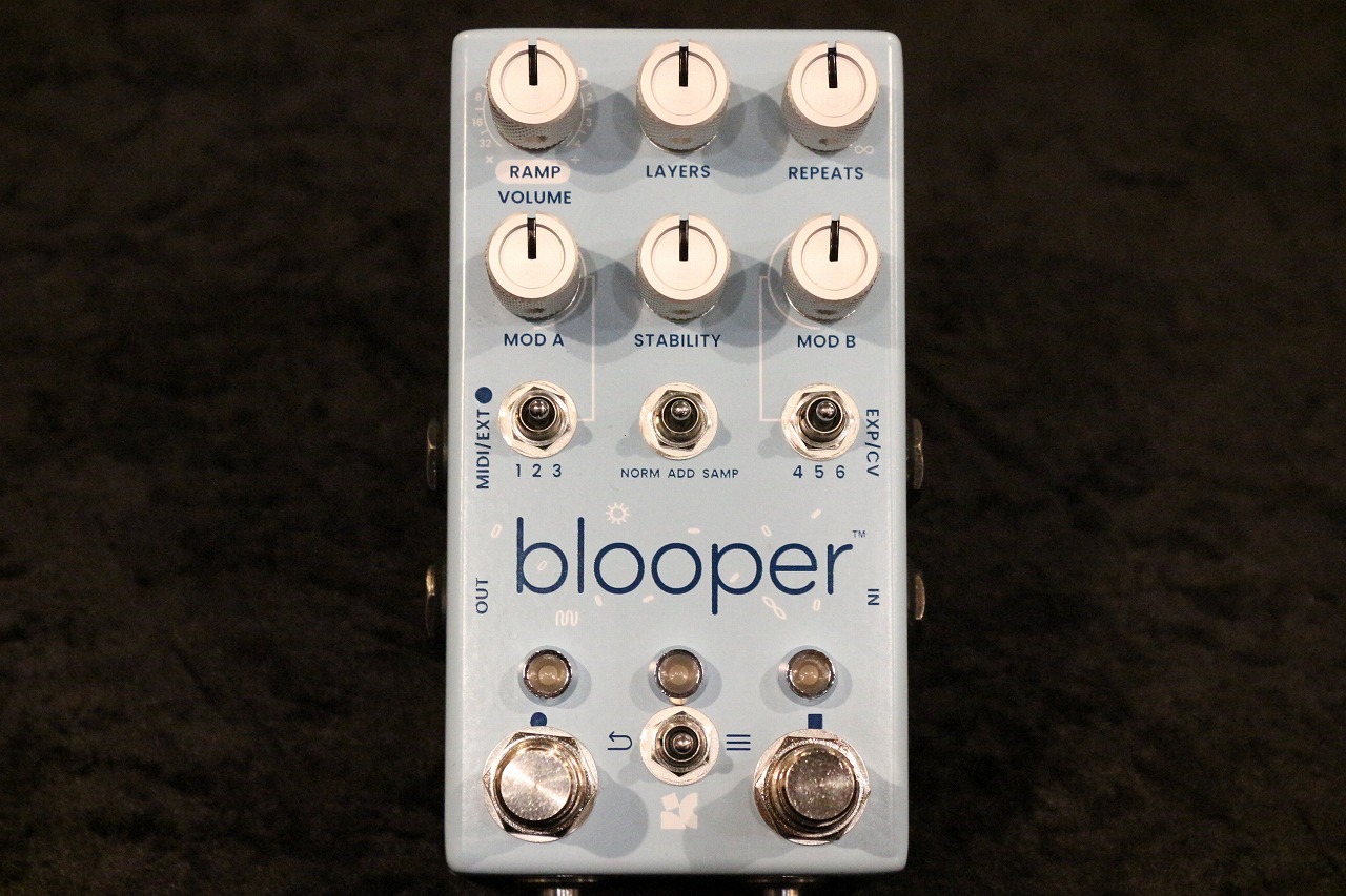 Chase Bliss Audio blooper -Bottomless Looper-【音楽的で