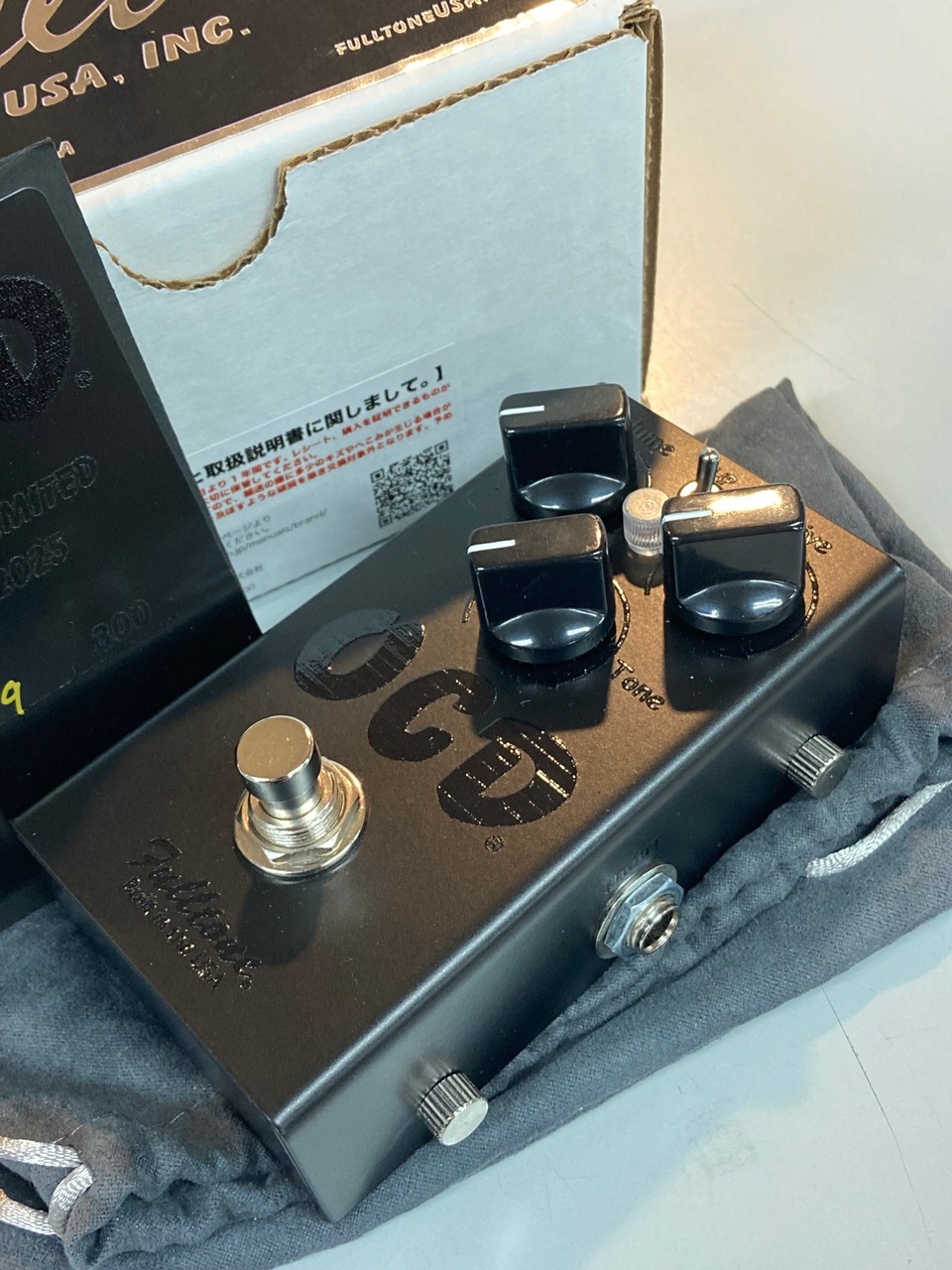 Fulltone OCD LTD BLK（新品）【楽器検索デジマート】