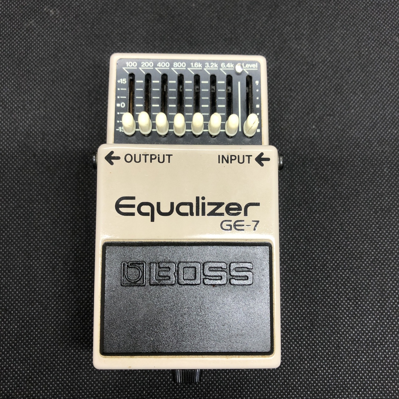 BOSS GE-7 Equalizer 1995年製 黒ラベル ACA電源 MADE IN TAIWAN（中古