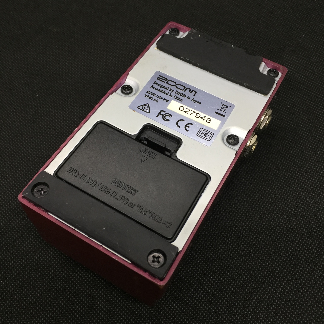 ZOOM MS-60B MultiStomp Bass Pedal（中古/送料無料）【楽器検索