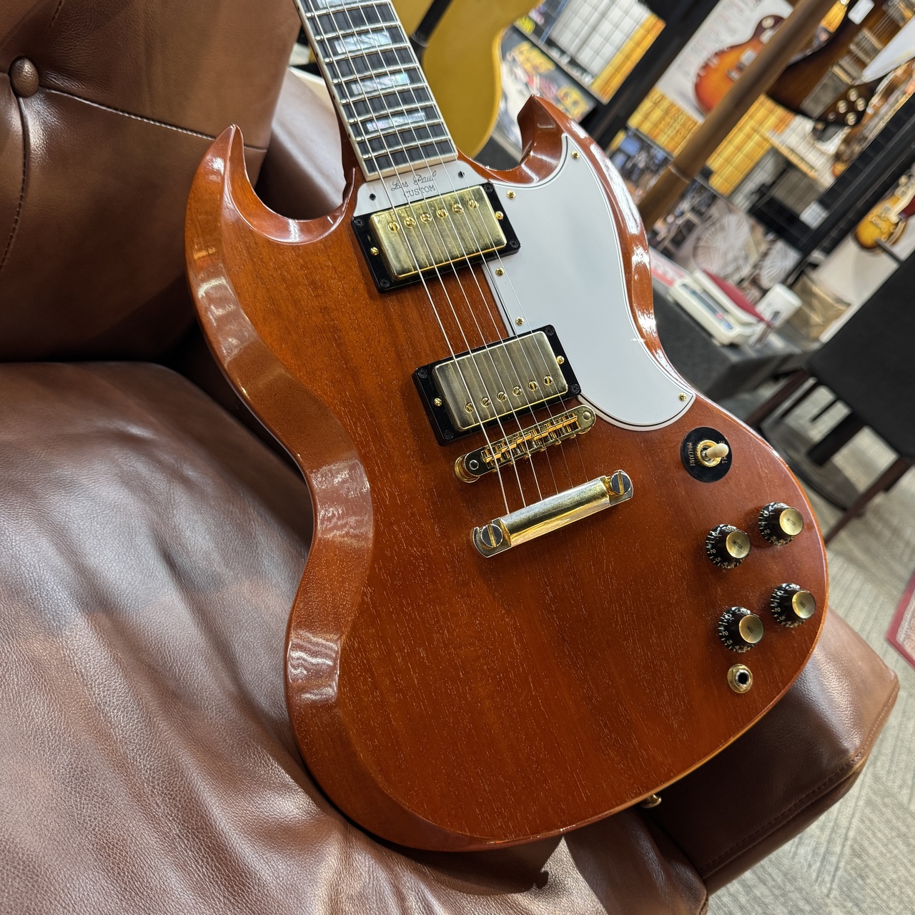 Gibson Custom Shop 【個性派レアモデル】SG Custom 2-Pickup Red Fox