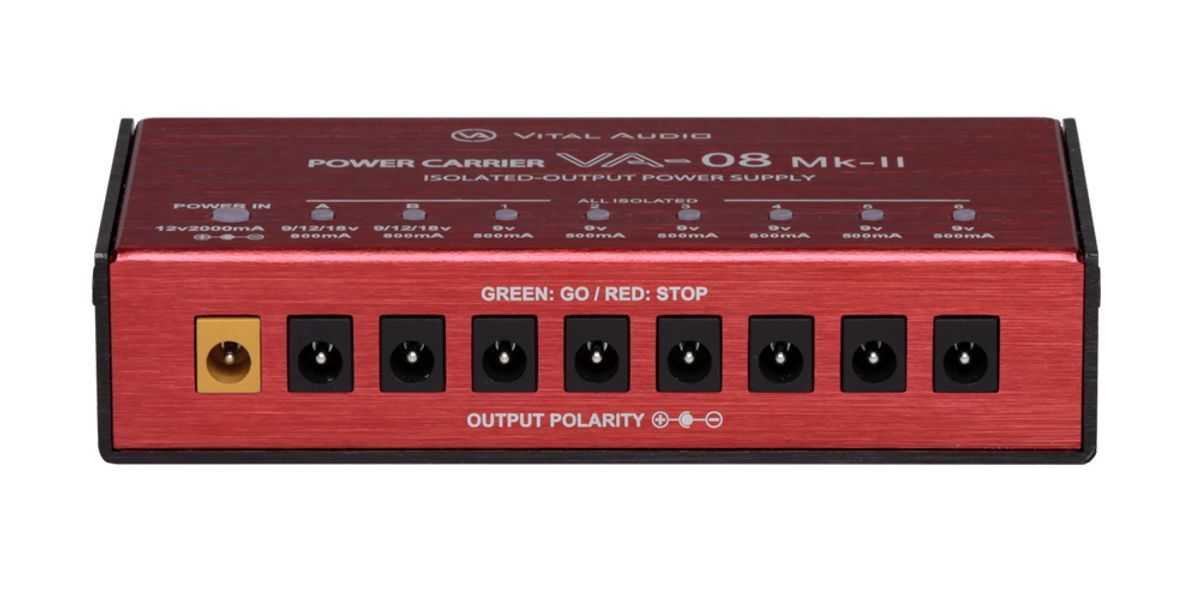 ギター VA-08 Vital Audio Power Carrier VA-08 Mk-II Isolated-Output Power Supply