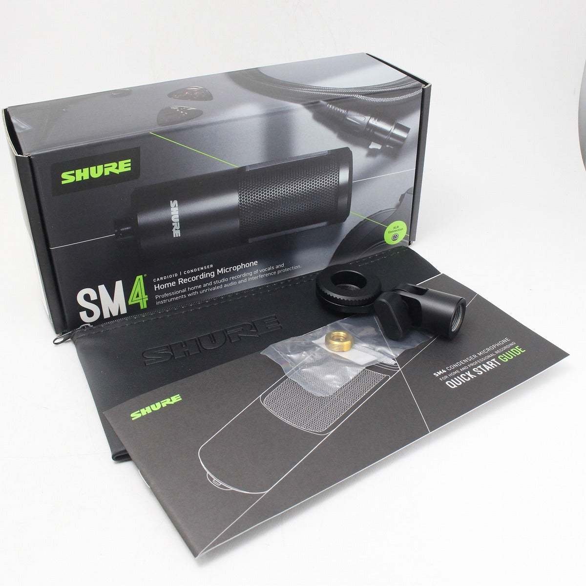 美品】Shure SM4デュアルダイヤフラム コンデンサーマイク SHURE