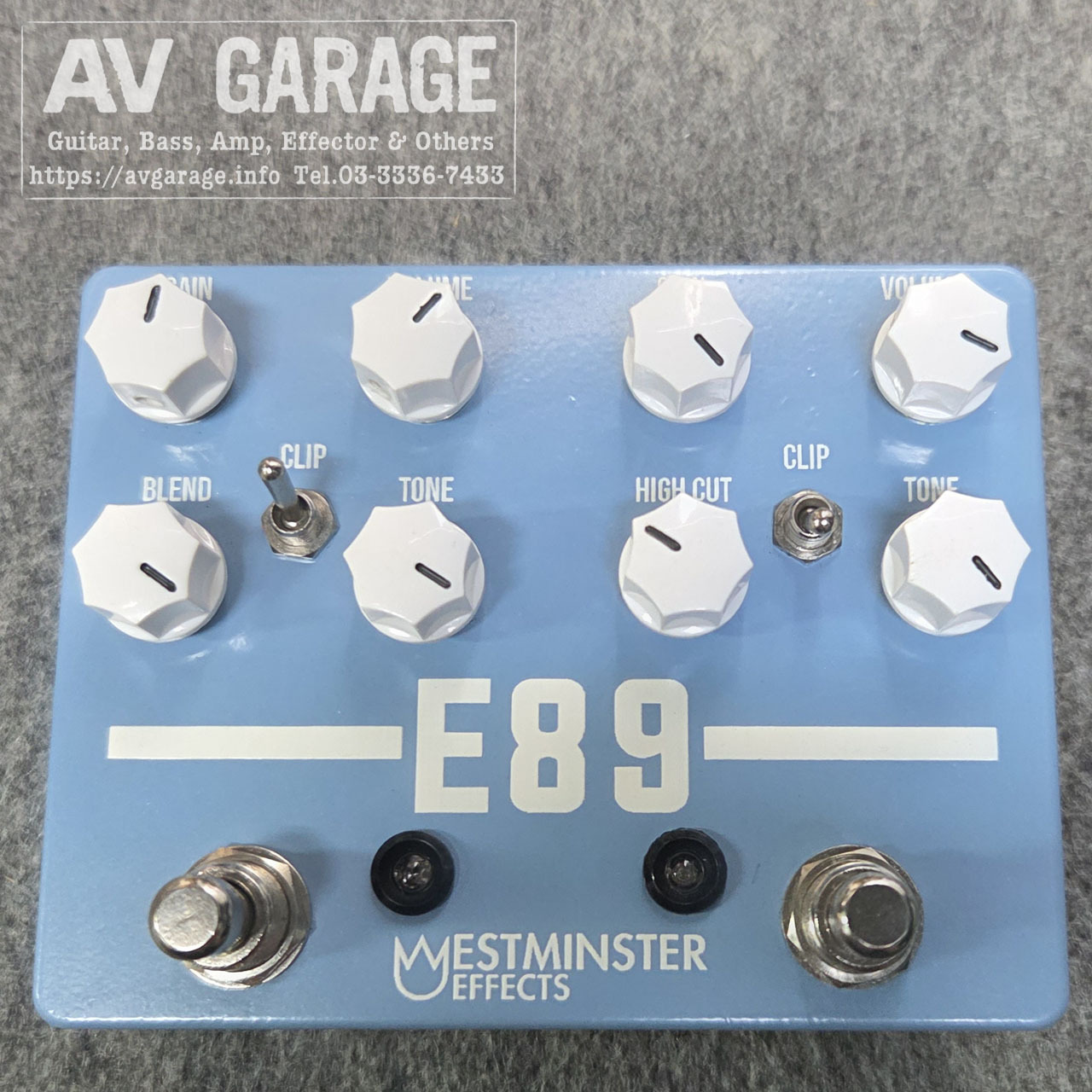 Westminster Effects Effects WE-E89 E89 Dual Overdrive（中古