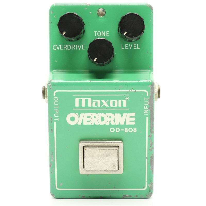 Maxon OVERDRIVE OD-808 ヴィンテージ JRC4558D Maxon OD-808 OVER DRIVE JRC4558D 【心斎橋店】（ビンテージ/送料無料
