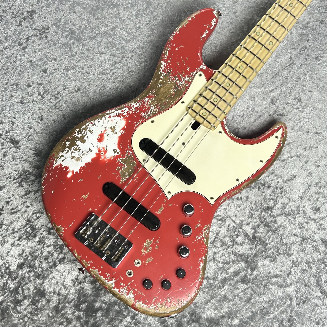 Xotic XJ-1T Alder/M/MH Bstyle Bridge - Fiesta Red - 【3.96kg