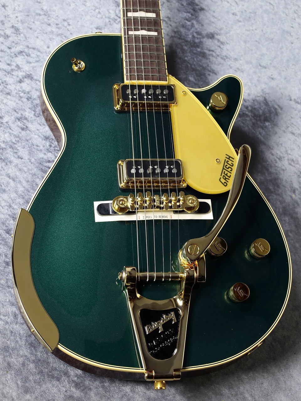 Gretsch G6128T-57 Vintage Select '57 Duo Jet~ Cadillac Green ...