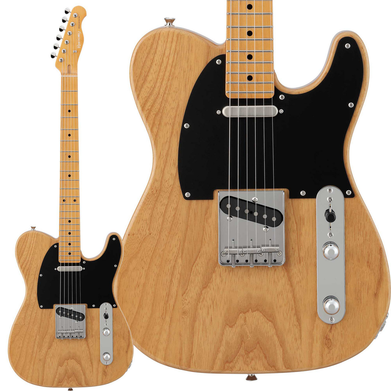 history HTL/m/ash-Standard テレキャスター 純国産ギター】 HISTORY HTL/m/ash-Standard VNT Vintage