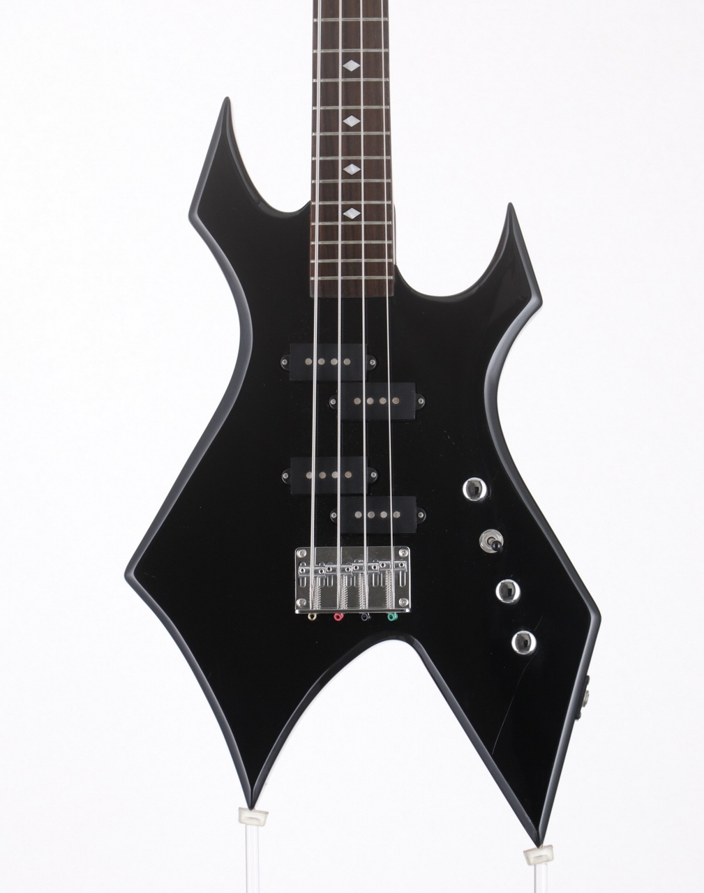B.C.Rich Warlock Bass Metallic Black【3.66kg】【S/N:0132745