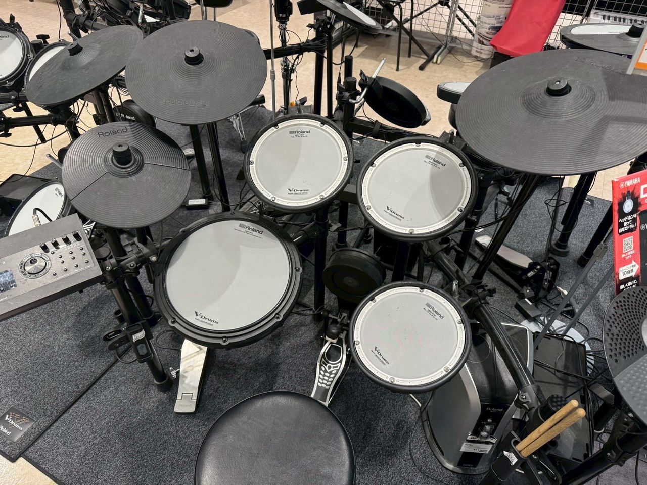 Roland 【展示品特価】TD-17SC-S 電子ドラム 【キックペダル・ドラムイス・スティックプレゼント付！】