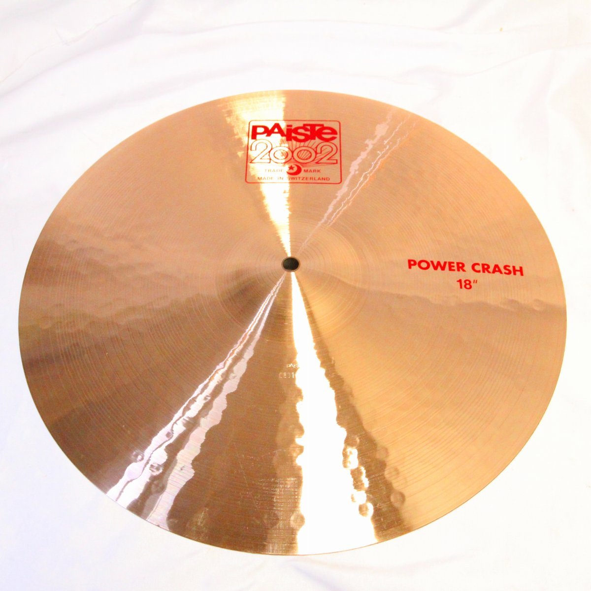 PAiSTe 2002 POWER CRASH 18インチ 1650g パイステ クラッシュシンバル