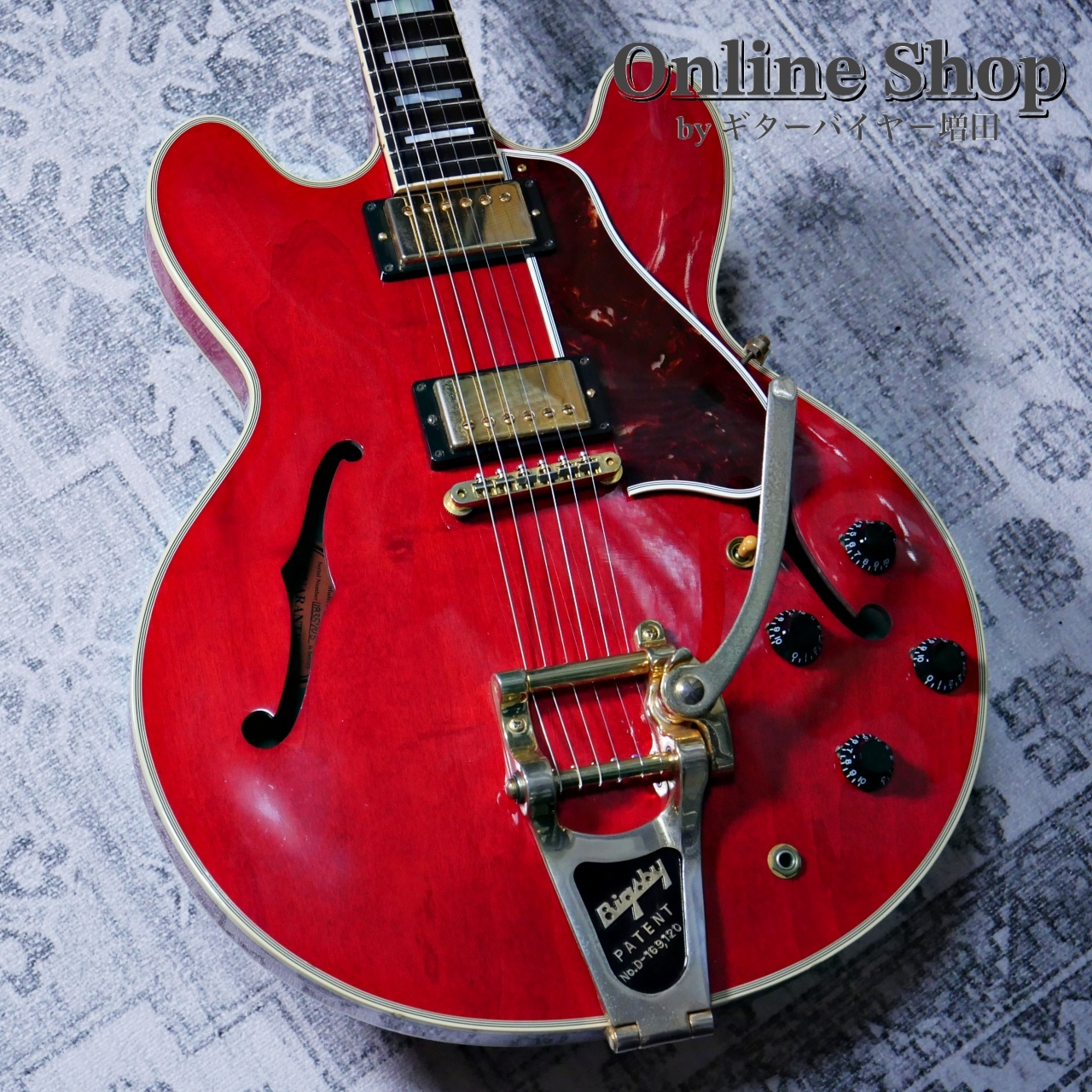 Gibson Memphis 【試奏動画】2015 ES-355 Bigsby 60s Cherry