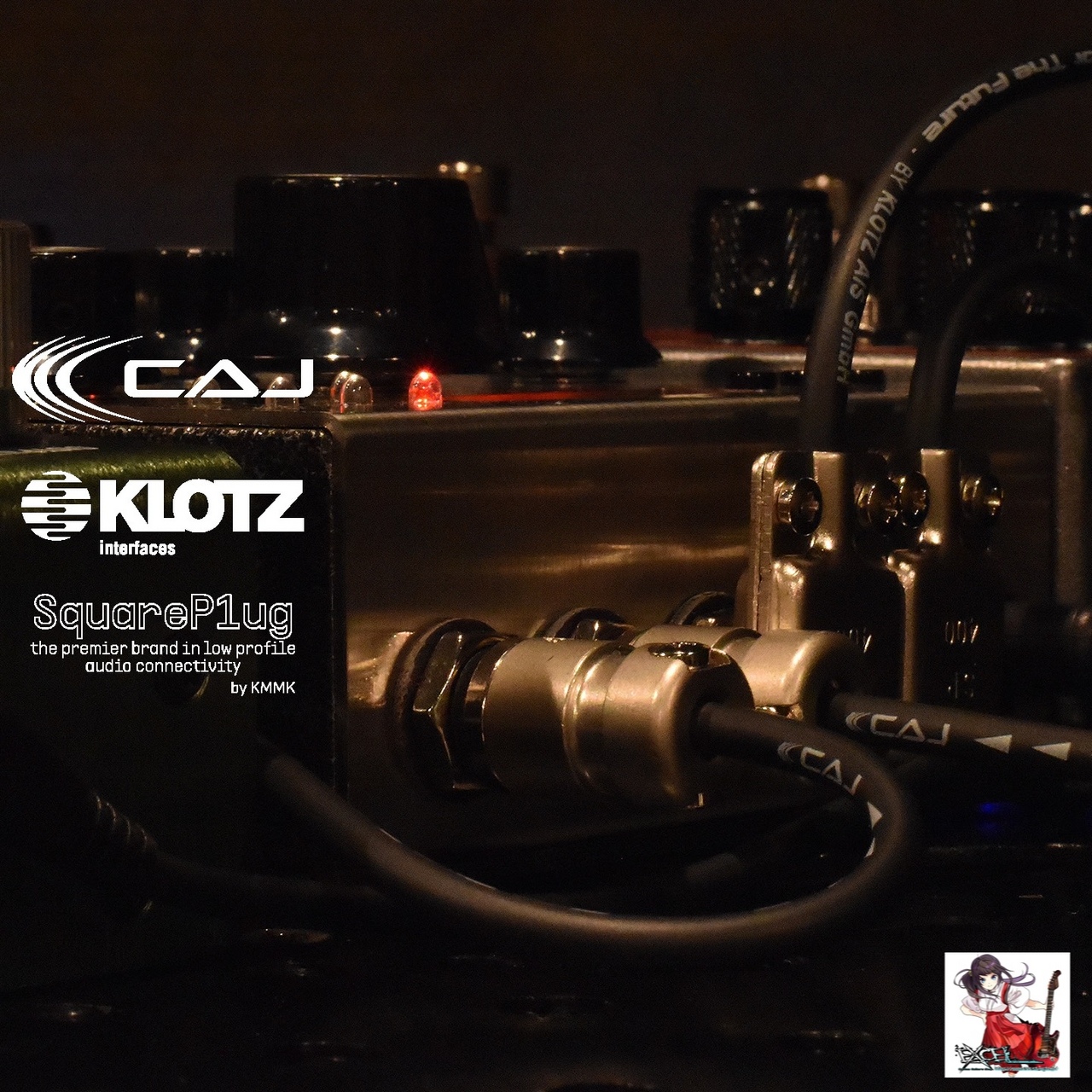 Custom Audio Japan(CAJ) 「KLOTZ KMMK」パッチケーブル 【LL15cm】または【IL15cm】（新品）【楽器検索デジマート】