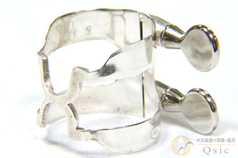 ハリソン　ソプラノサックスリガチャー シルバープレートSP ハリソン ソプラノサックスリガチャー シルバープレートSP