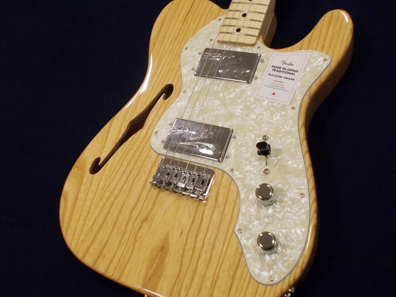 Fender Made in Japan Traditional 70s Telecaster Thinline Maple  Fingerboard（新品）【楽器検索デジマート】