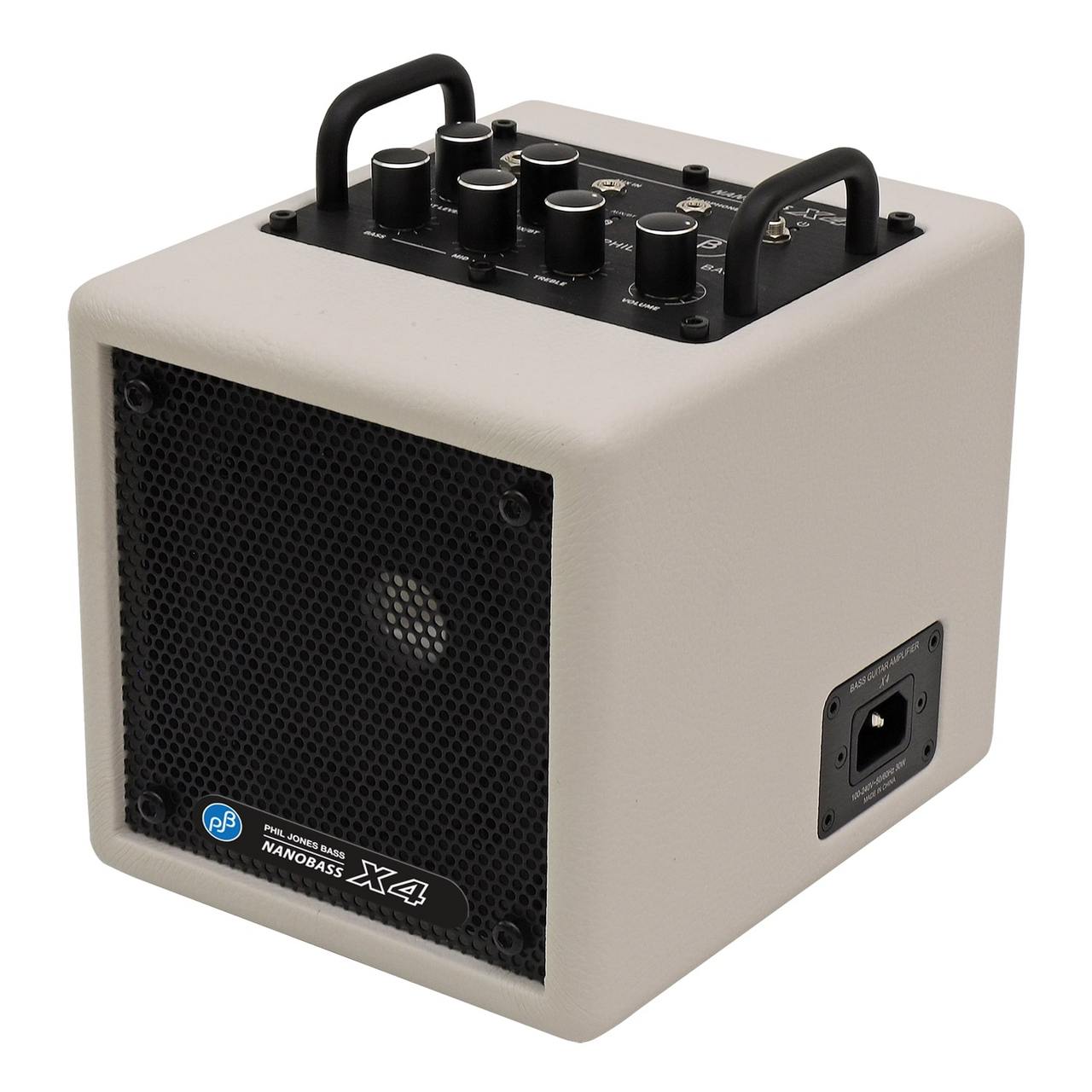 パリコレクション Phil Jones NANOBASS X4 White Bluetooth/AUX-in搭載 フィル その他
