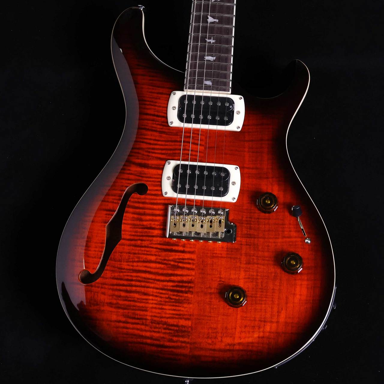 Paul Reed Smith(PRS) SE Custom24 Semi-Hollow Piezo Orange Tiger