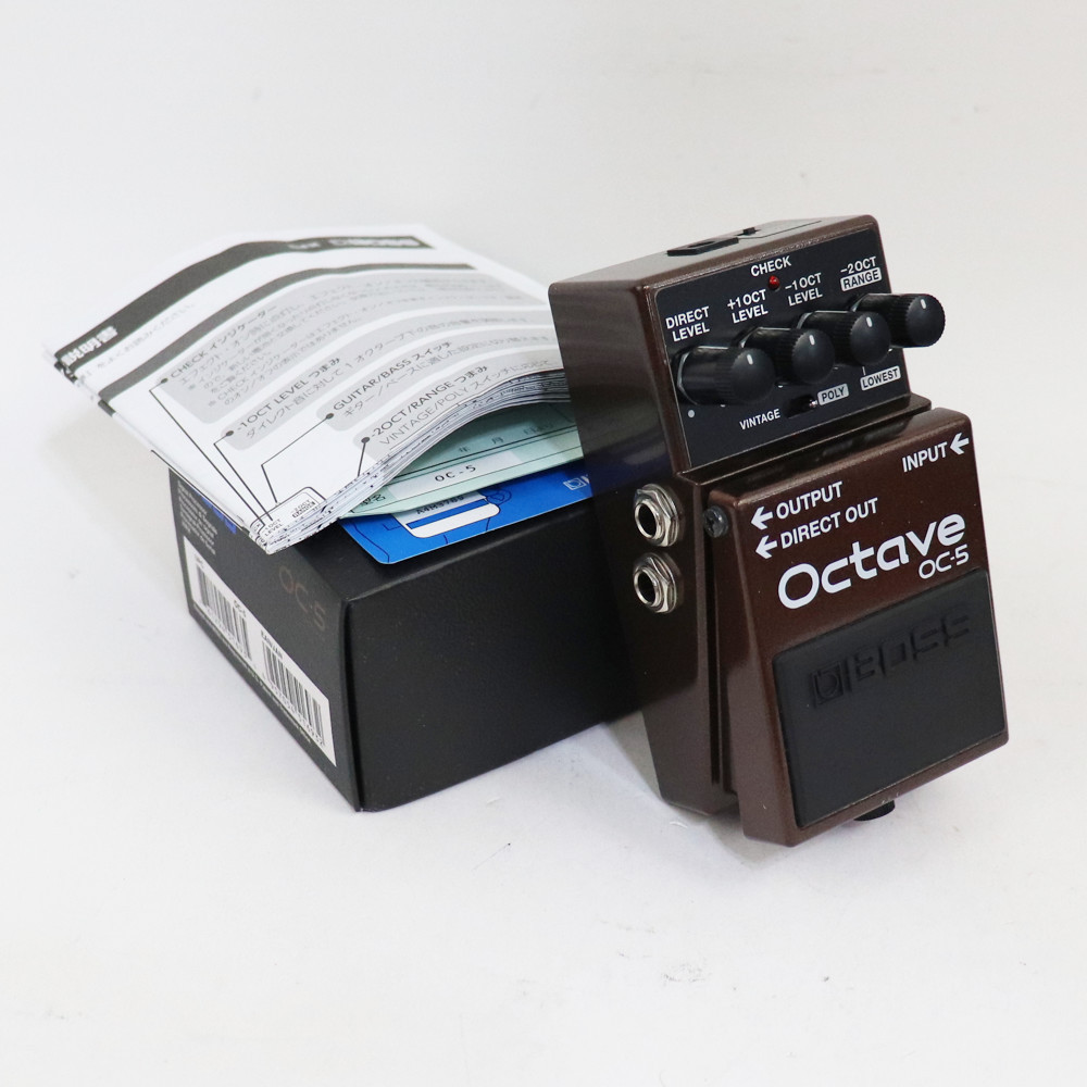 BOSS 【中古】 オクターバー エフェクター BOSS OC-5 Octave
