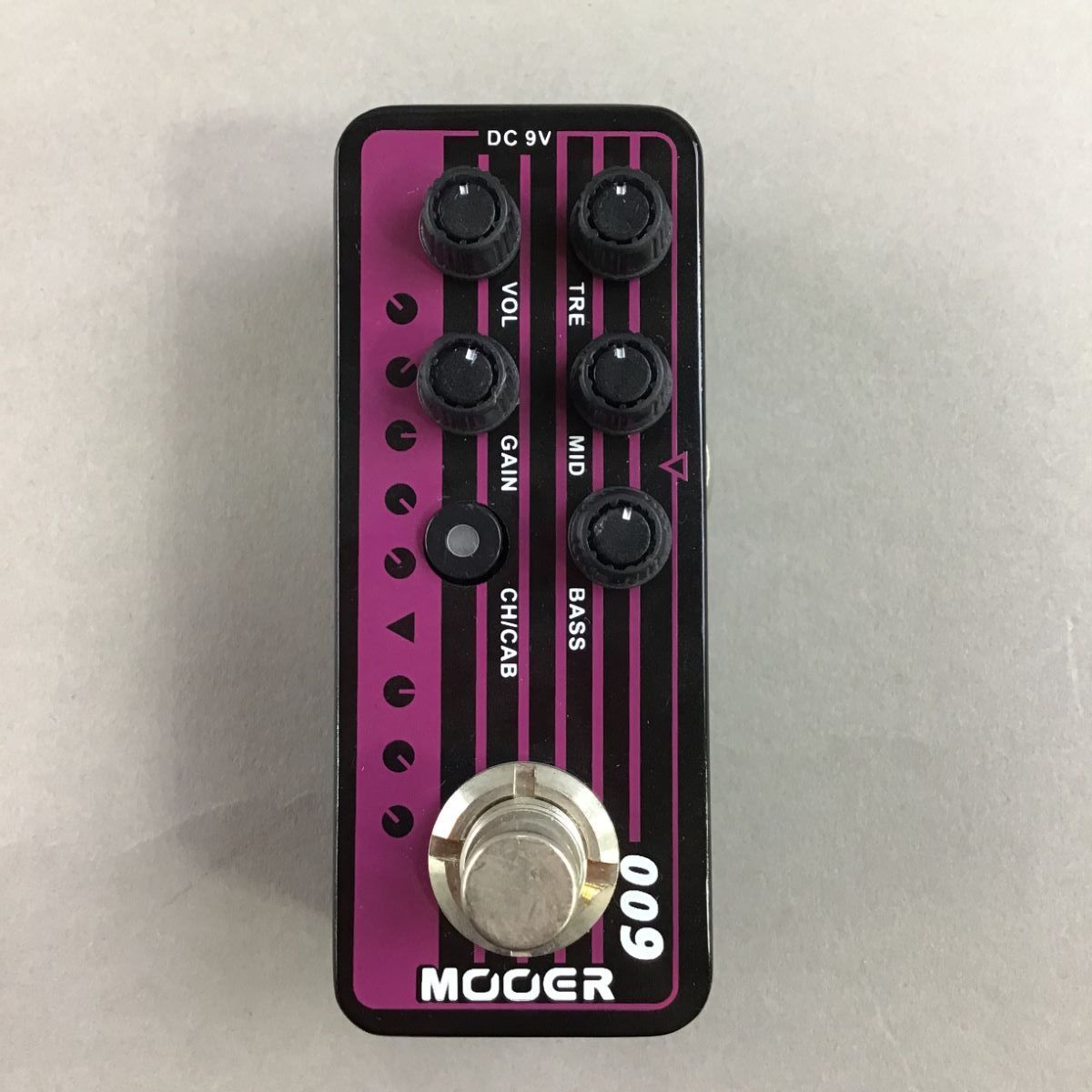 MOOER Micro Preamp 009 Blacknight【現物画像】