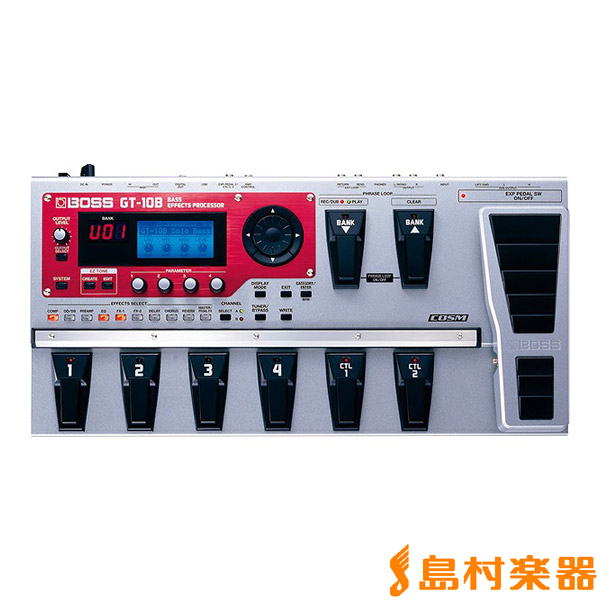 本日限定値下げ】BOSS GT10-B ベース用マルチエフェクター