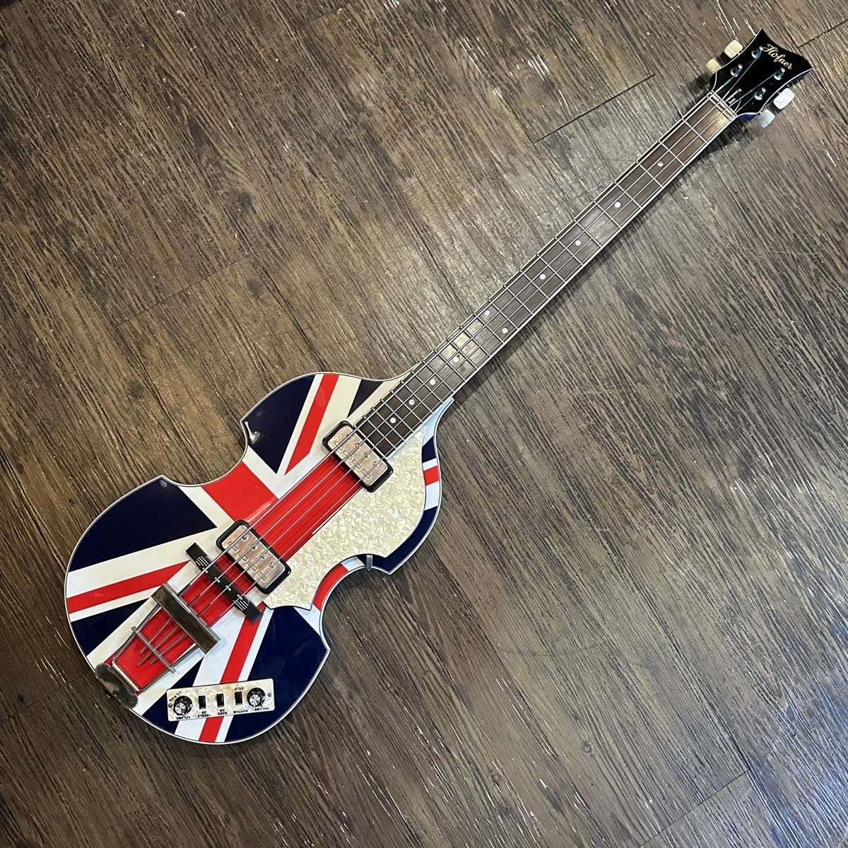 Hofner Limited HCT 500/1 Union Flag Electric Bass（中古/送料