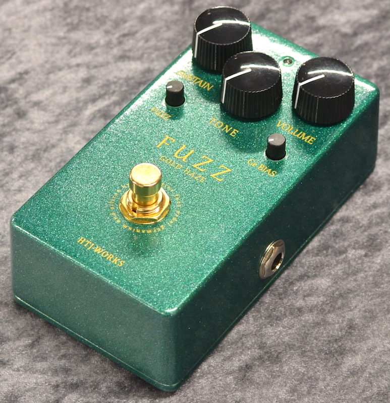HTJ-WORKS GOLD HAZE FUZZ -Gelmanium & Silicon engine ～Candy Green