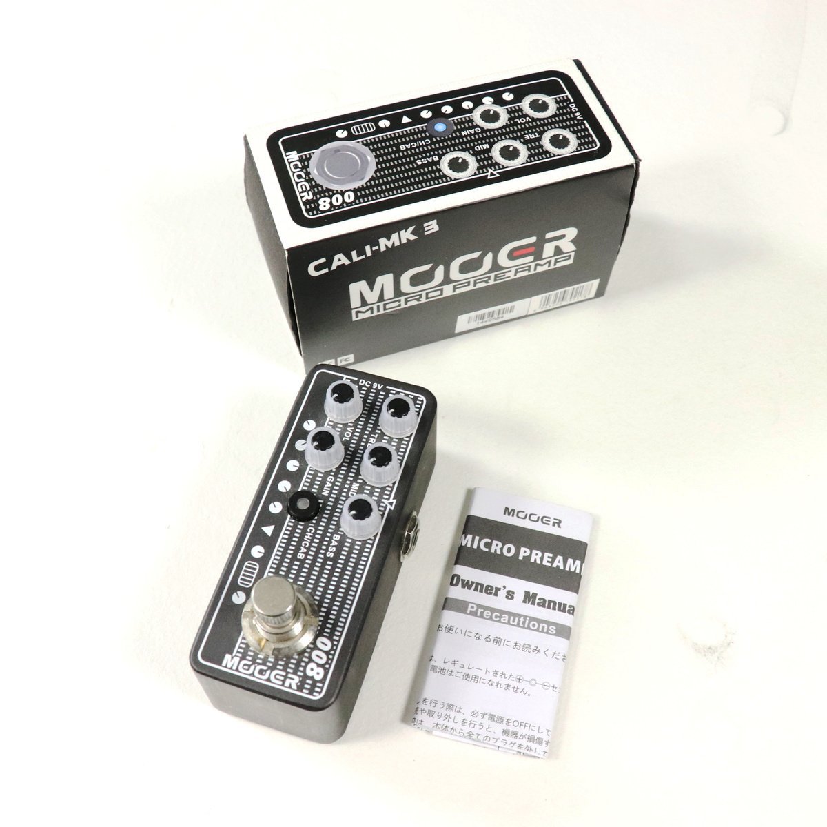 ギター Mooer MicroPreAMP 008 Mooer Micro Preamp 008